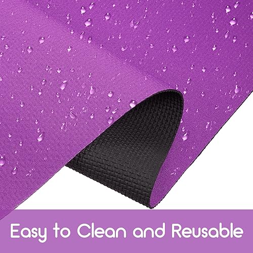 Miniatura 5 de Boao Alfombra de neopreno reutilizable de plástico antideslizante con parte trasera de goma para pasillo, pasillo, alfombra para decoración de