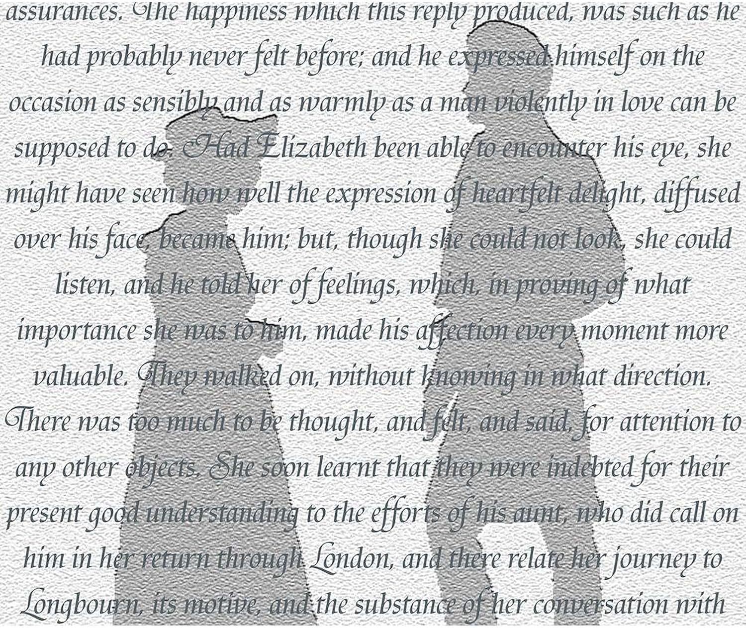 CafePress Pride and Prejudice Throw Blanket Super Soft Fleece Plush Throw Blanket, 60"x50"