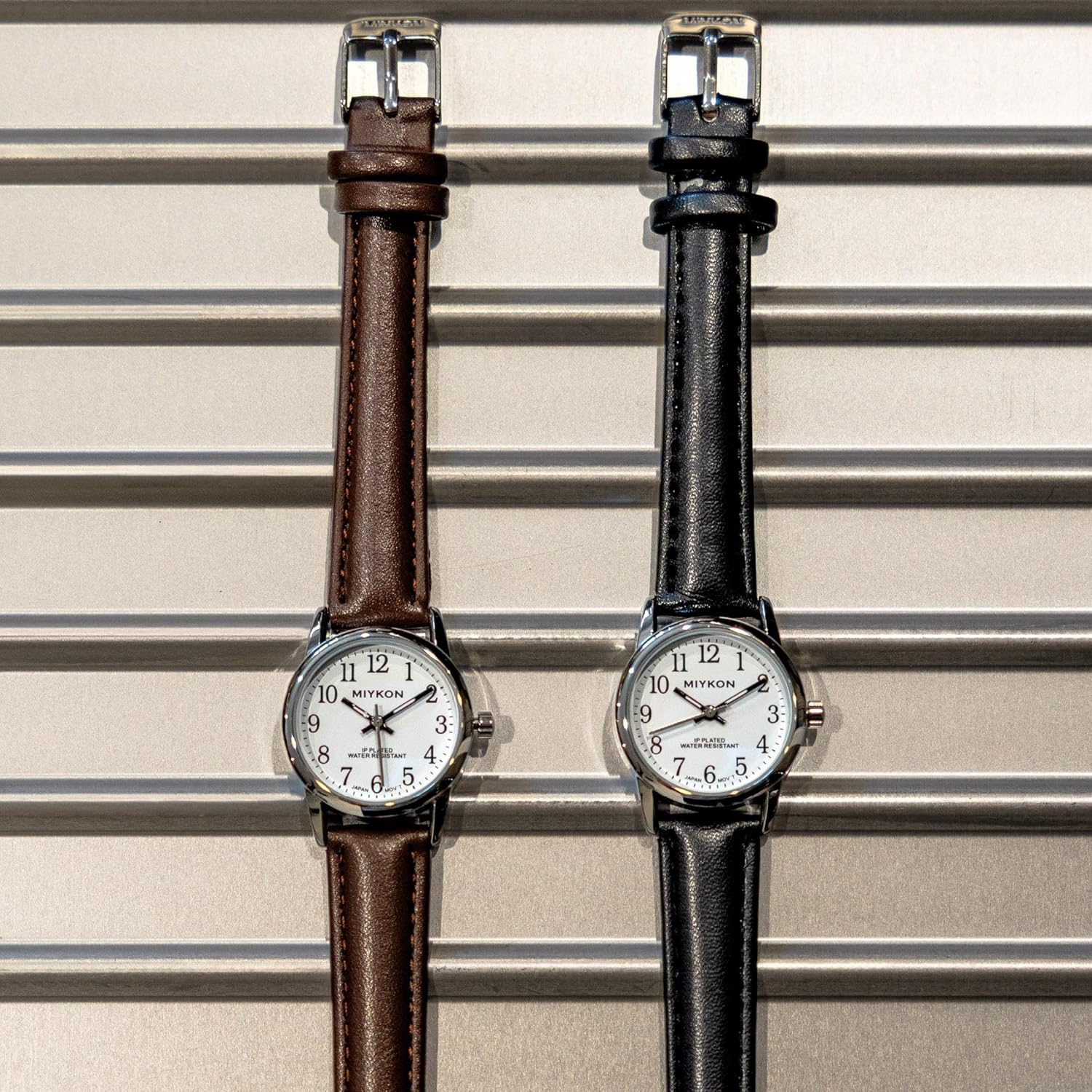 Miykon Ladies Watches for Women - Dainty Analog Womens Watches for Small Wrists with Genuine Leather Strap, Easy Reader Nurse Watch with Second Hand - Japan Quartz, Waterproof to 100ft - Image 8