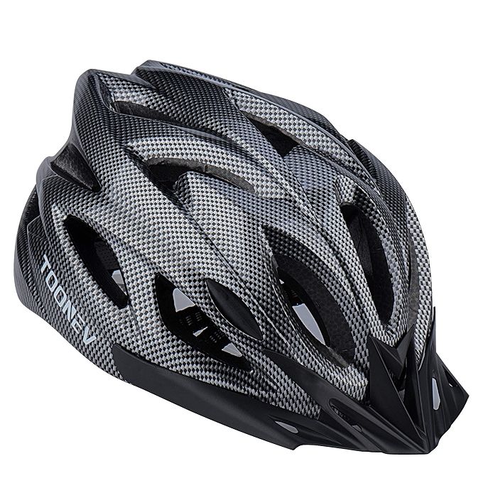 TOONEV 自行车头盔 CPSC安全认证 轻量可调男女通用运动山地车头盔 带可拆卸防晒罩