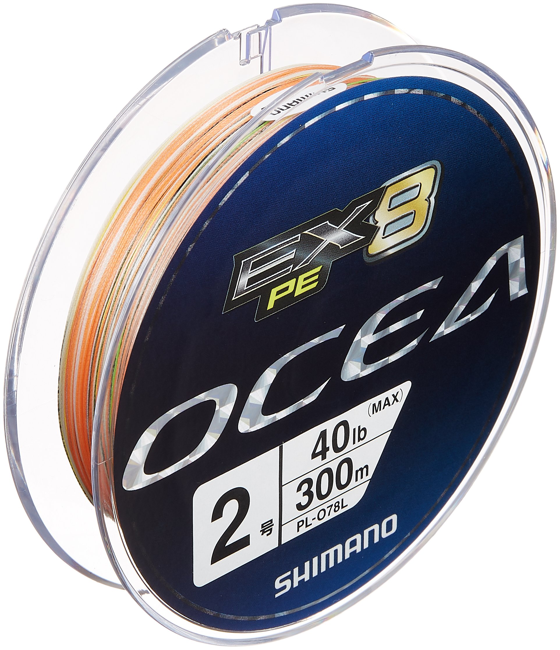 OCEA 8.0号 300m Dây dù PE Shimano Ocea Jigger x8 300m