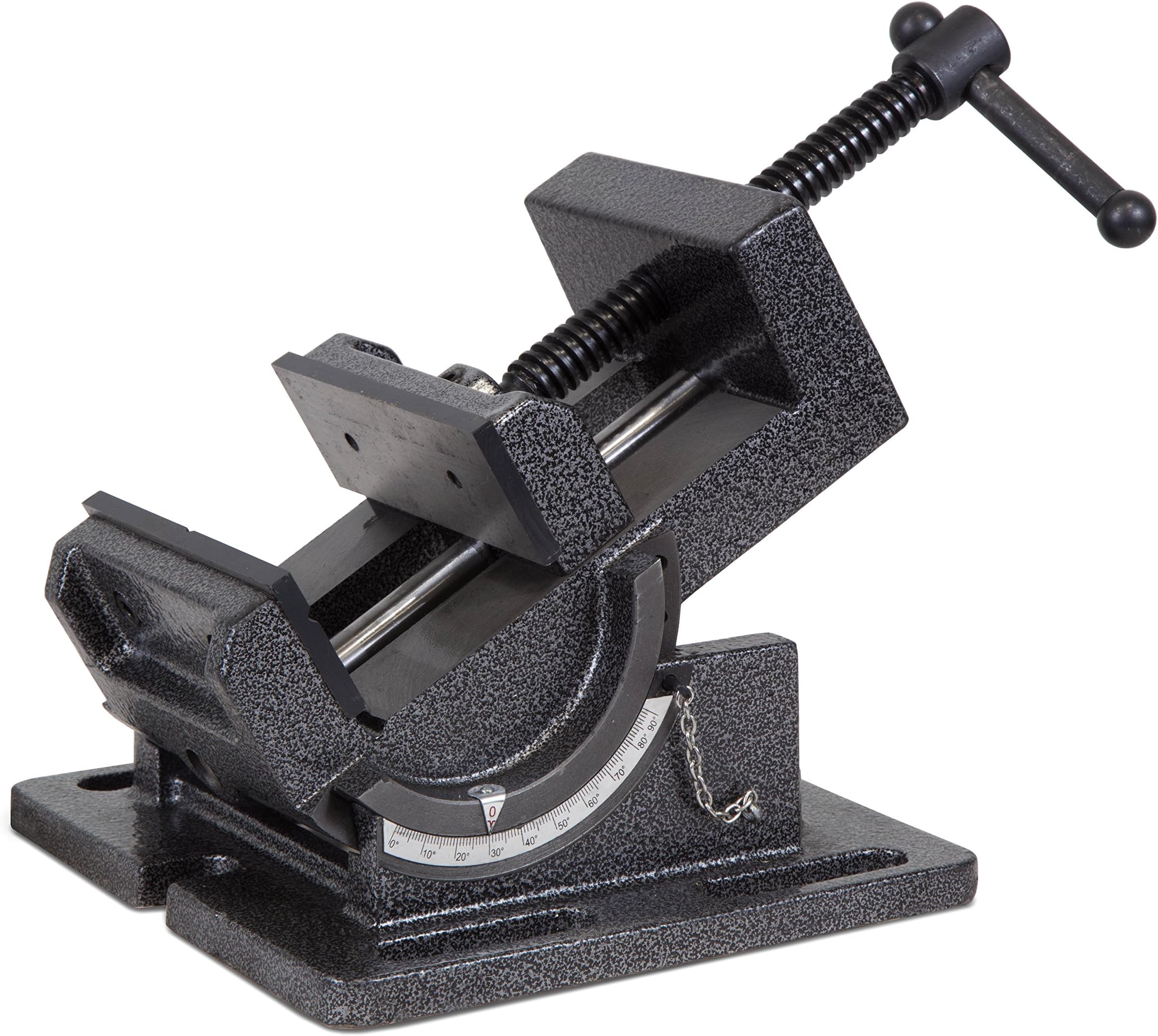 Tilting Vise, 4.25-Inch for Benchtops and Drill Presses, Black