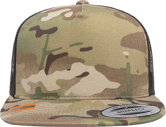 Flexfit Men's one_Size Trucker Cap, Black, Alpha