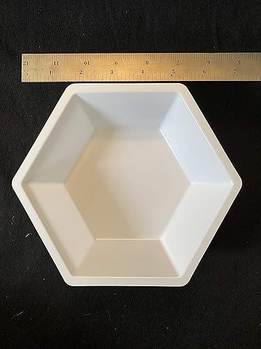 Miniatura 4 de Hexagonal Weighing Barcos w-h127-wa-50 127mm extragrande color blanco antiestático 50unidades