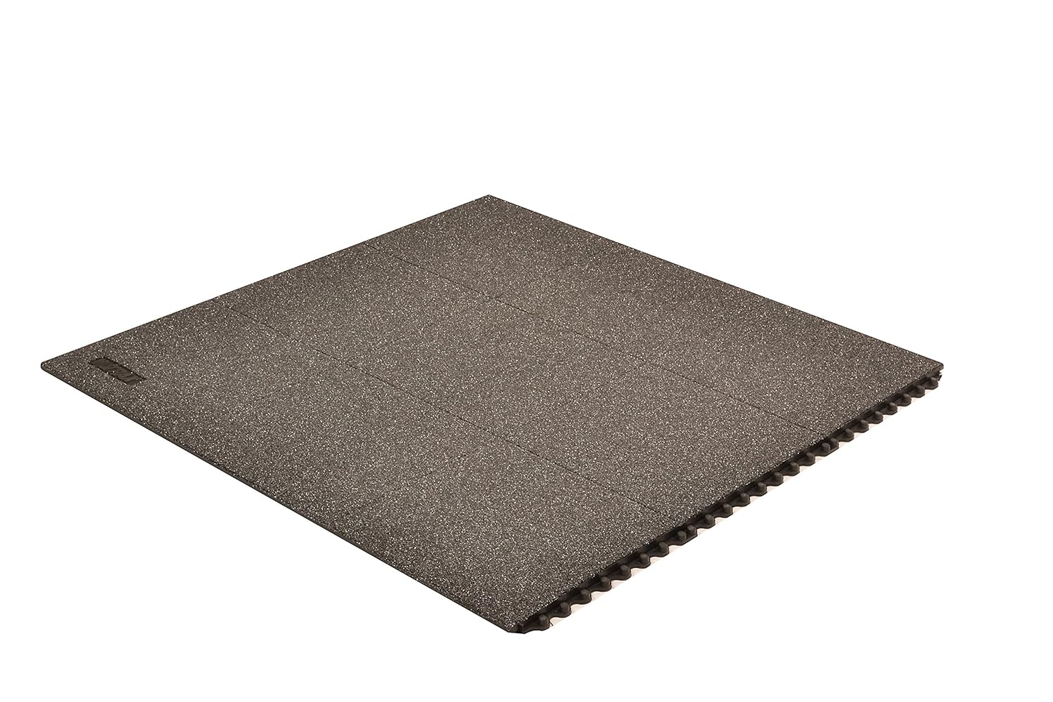 NoTrax 856 Niru® Cushion-Ease® GSII™ Solid Rubber Anti-Fatigue Mat, 3' X 3' Black