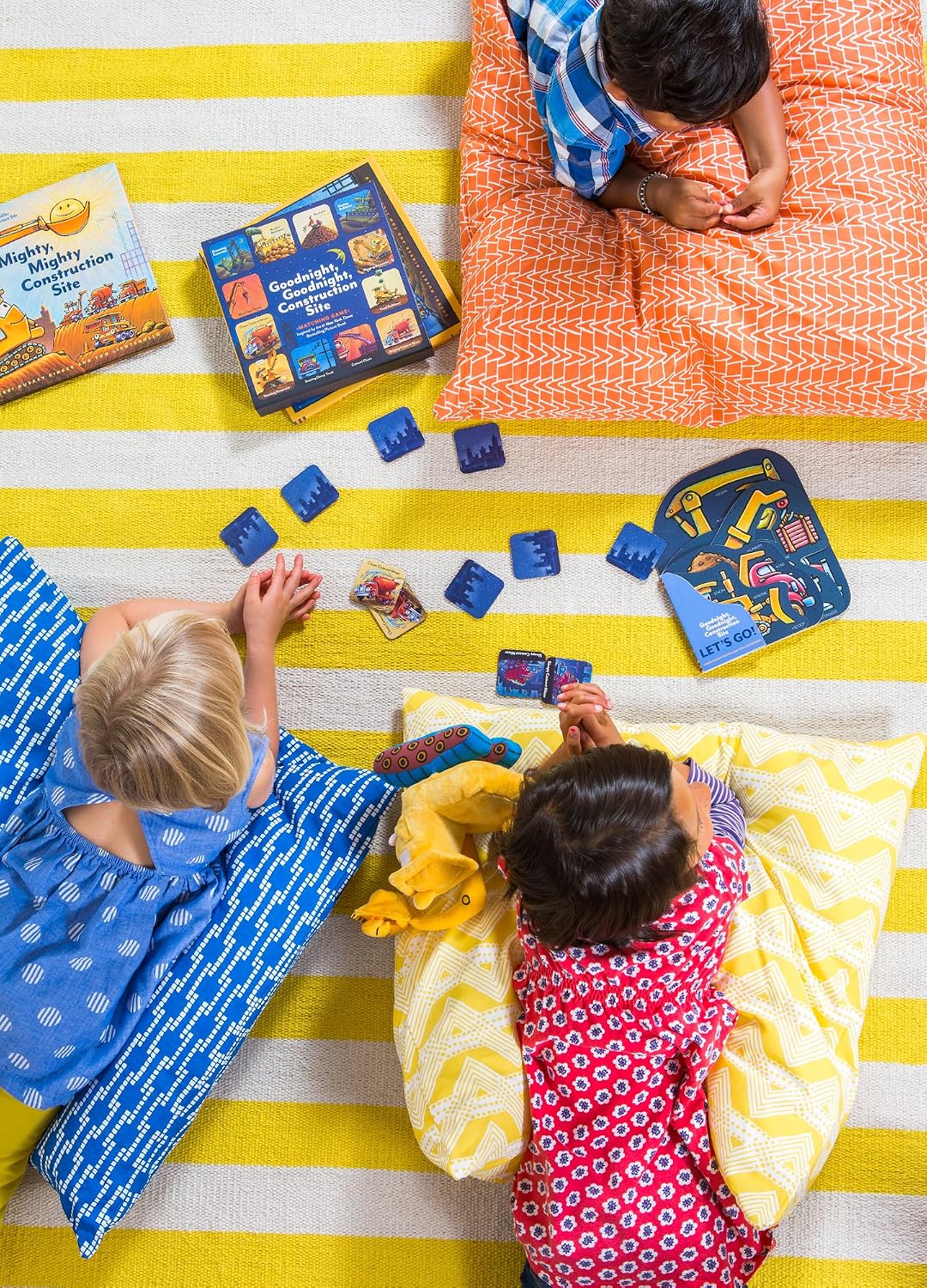Goodnight, Goodnight, Construction Site Matching Game: (Matching Games for 2-4 Year Olds, Matching Games for Kids, Memory Matching Games)