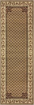 BLUENILEMILLS Longfield Collection 2.6X8 Rug Runner- Multi Color