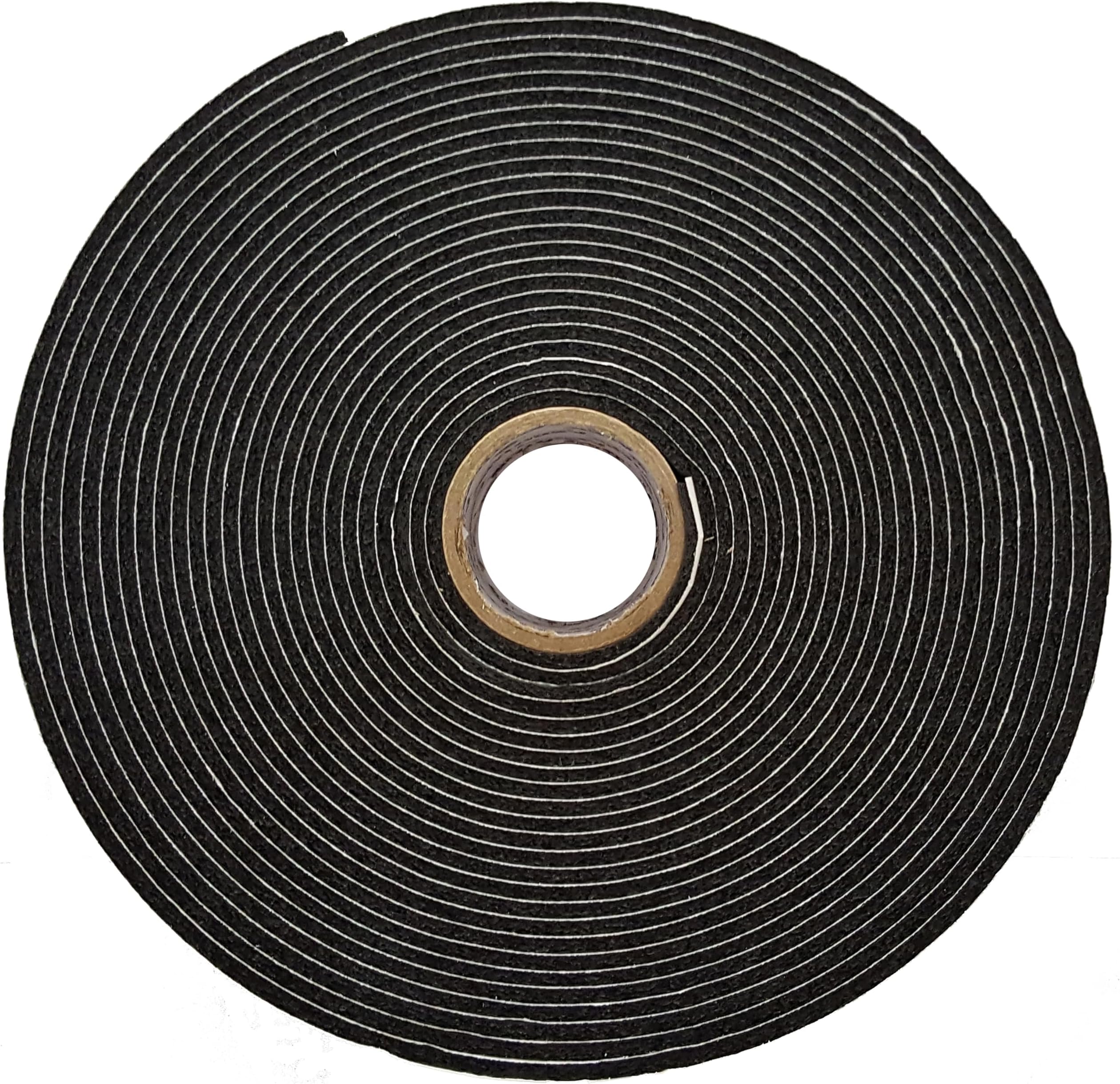 Visiaro Nitrile Rubber Self Adhesive Insulation Foam Tape, Width 2 inch x Thick 3 mm x Length 10 Mtr, Pack of 25