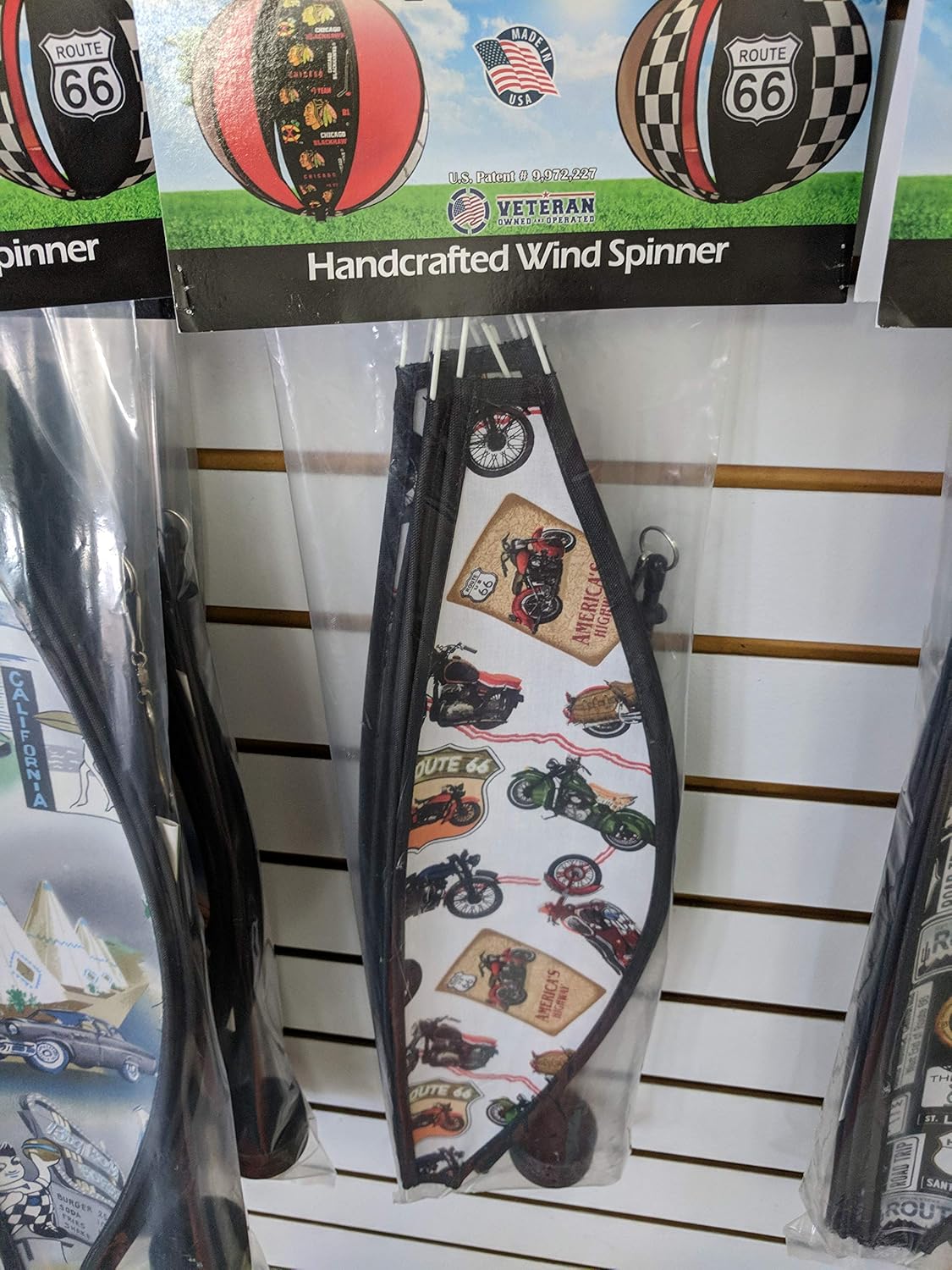 Route 66 Motorcycles Wind Spinner