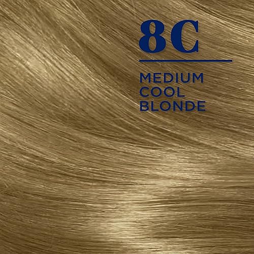 Miniatura 120 de Clairol Nice 'N Easy - tinte permanente para el cabello,100% cobertura de canas, color 8A, paquete de 3 unidades 10 Extra Light Blonde