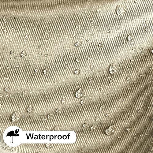 Miniatura 2 de OutdoorLines Funda de cojín de repuesto para asiento de patio, funda de cojín impermeable para muebles de exterior, funda de cojín antideslizante