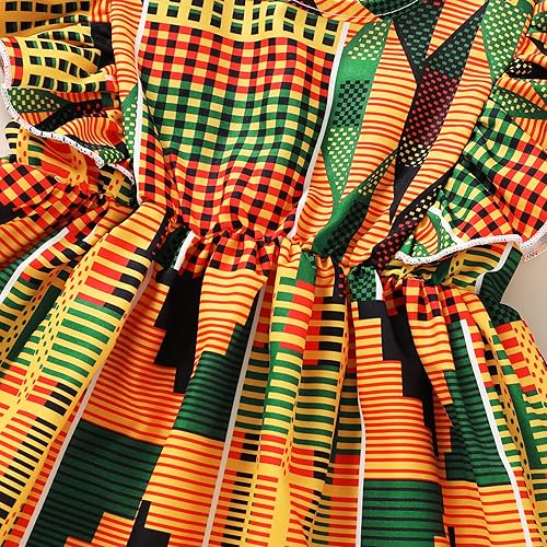 Miniatura 5 de YOUNGER TREE - Conjunto de ropa para bebé, diseño africano Dashiki Ankara