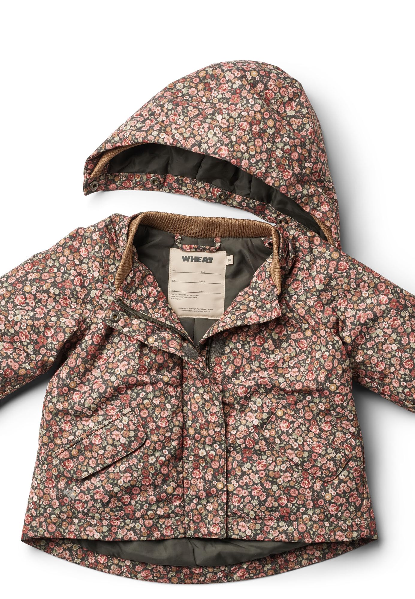 Wheat Unisex Kinder Mädchen Jacke Mimmi mit Funktion Wasserdicht Atmungsaktiv Jacke