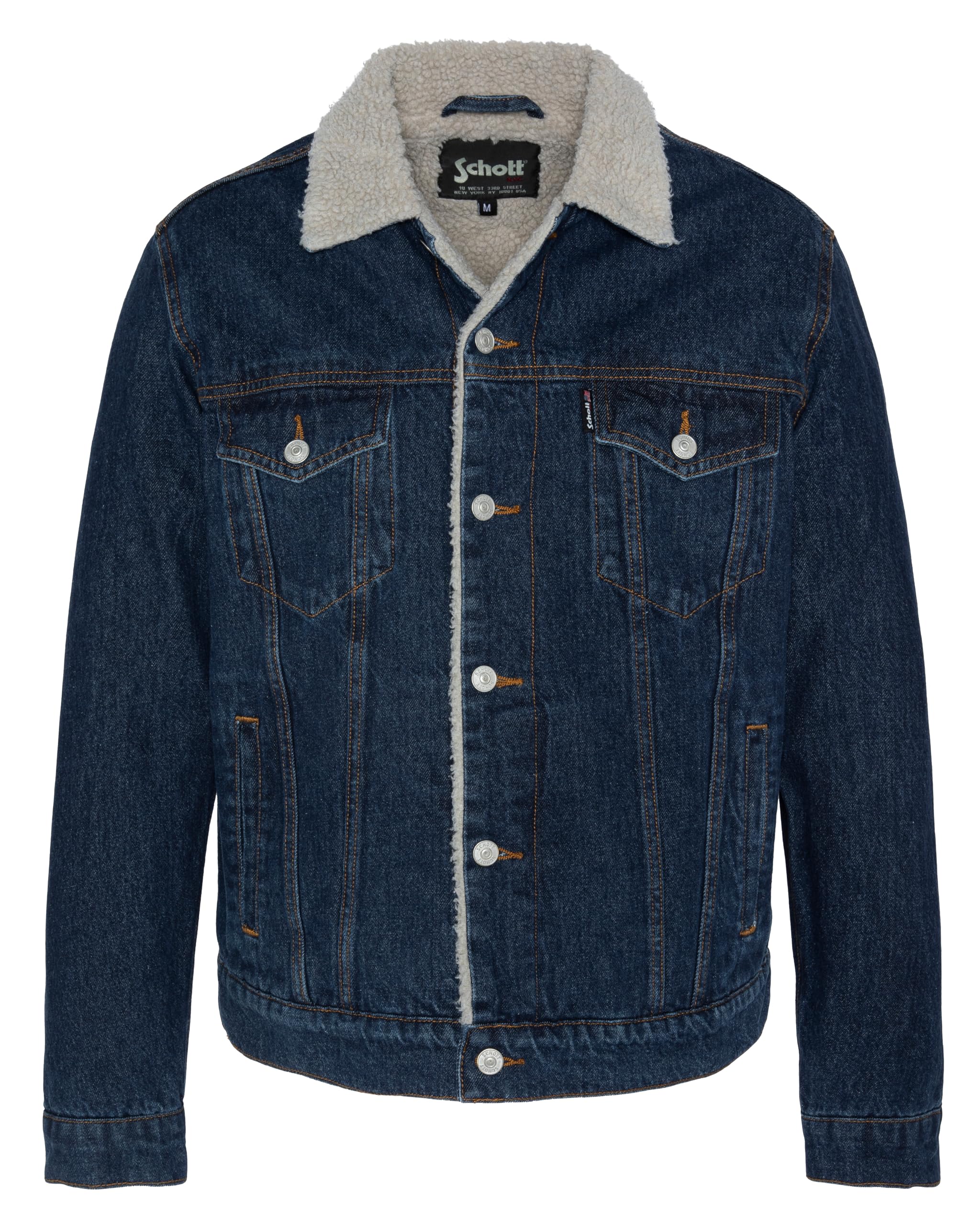 Schott NYC Trucksherpa Giubbotto Uomo