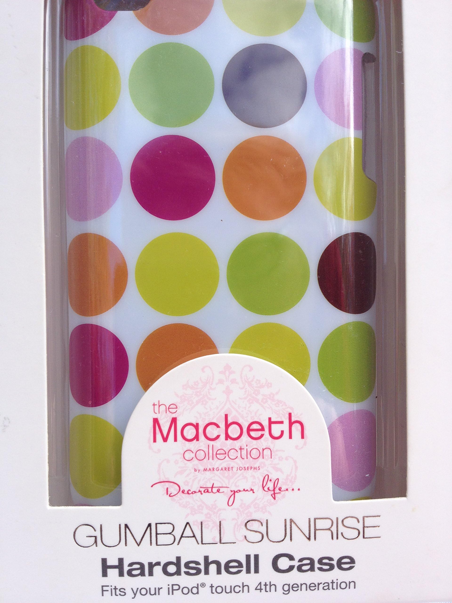 Fashionation Hardshell iPod Touch 4th Generation Case -- Gumball Sunrise from the Macbeth Collection