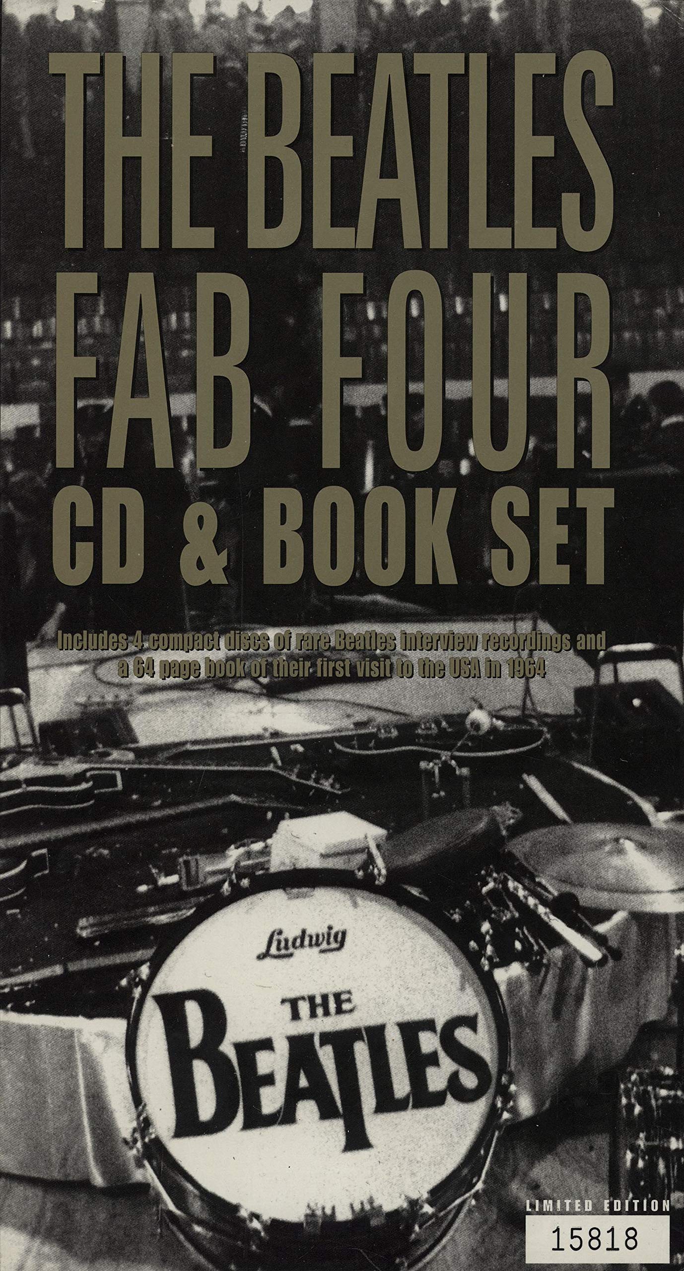 洋楽 The Beatles Fab Four CD & BOOK SET Amazon.com: The Beatles Fab Four CD & Book Set