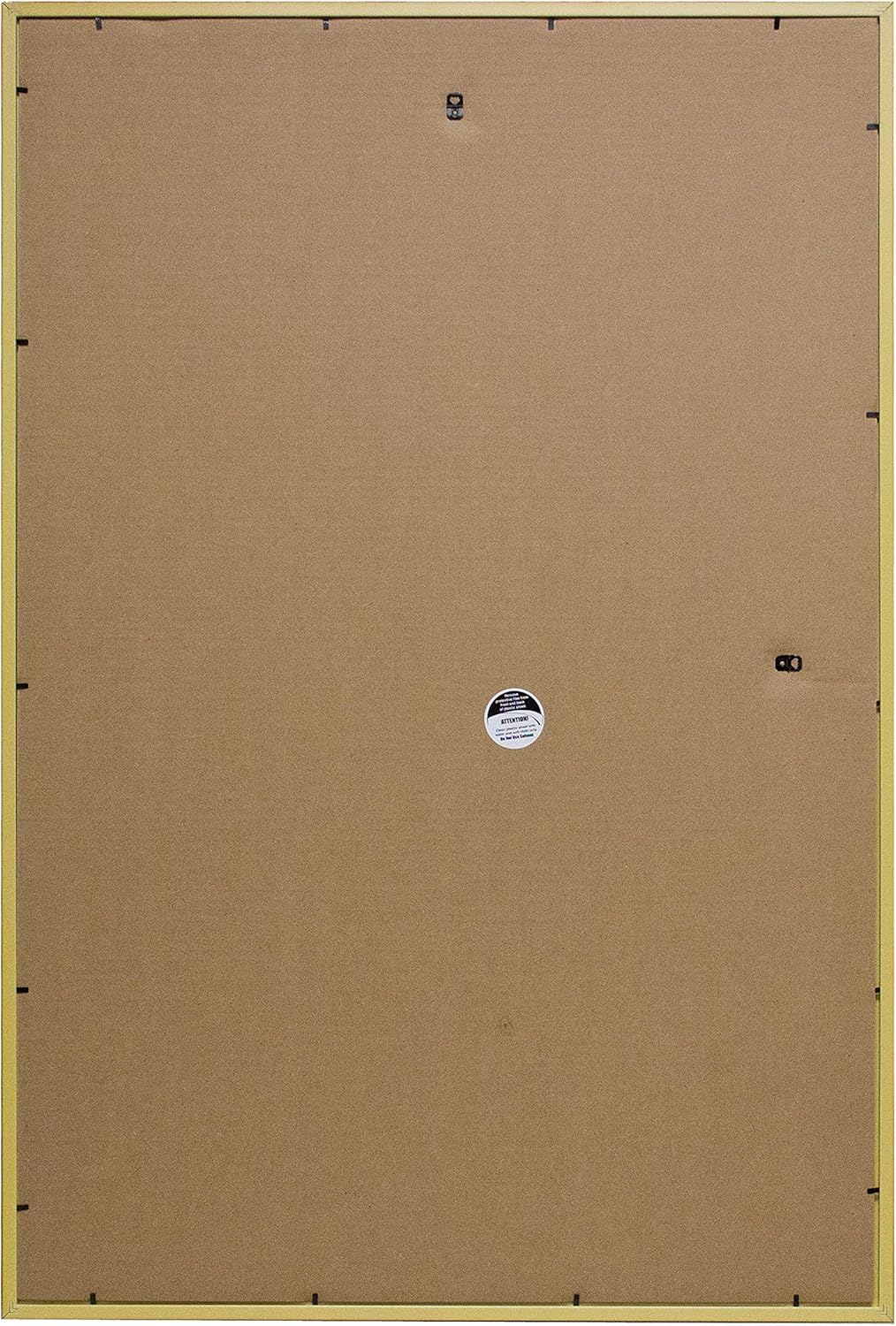 Frame USA 27x41 Deluxe Polystyrene Plastic Poster Frames (Black), Made in America