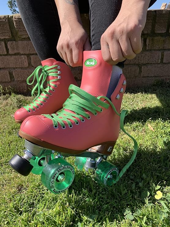 Moxi Beach Bunny Roller Skates for Women - Colorful, Precision-Fit Skate with High-Rebound Wheels, Moisture-Wicking Lining & Padding, Roller Skates