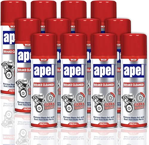 Mitreapel Brake Cleaner (12 x 15.1 fl oz) Non-Chlorinated Brake