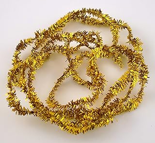 Dollhouse Miniature 1:12 Scale Xmas Tree Decoration Gold Xmas Tinsel 425