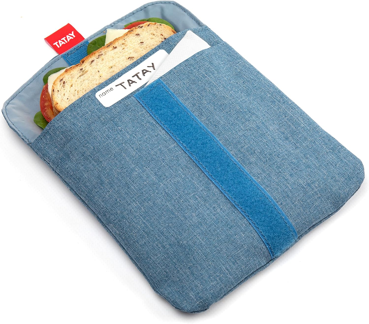 Tatay Urban Food Textil Pocket, Denim Blue