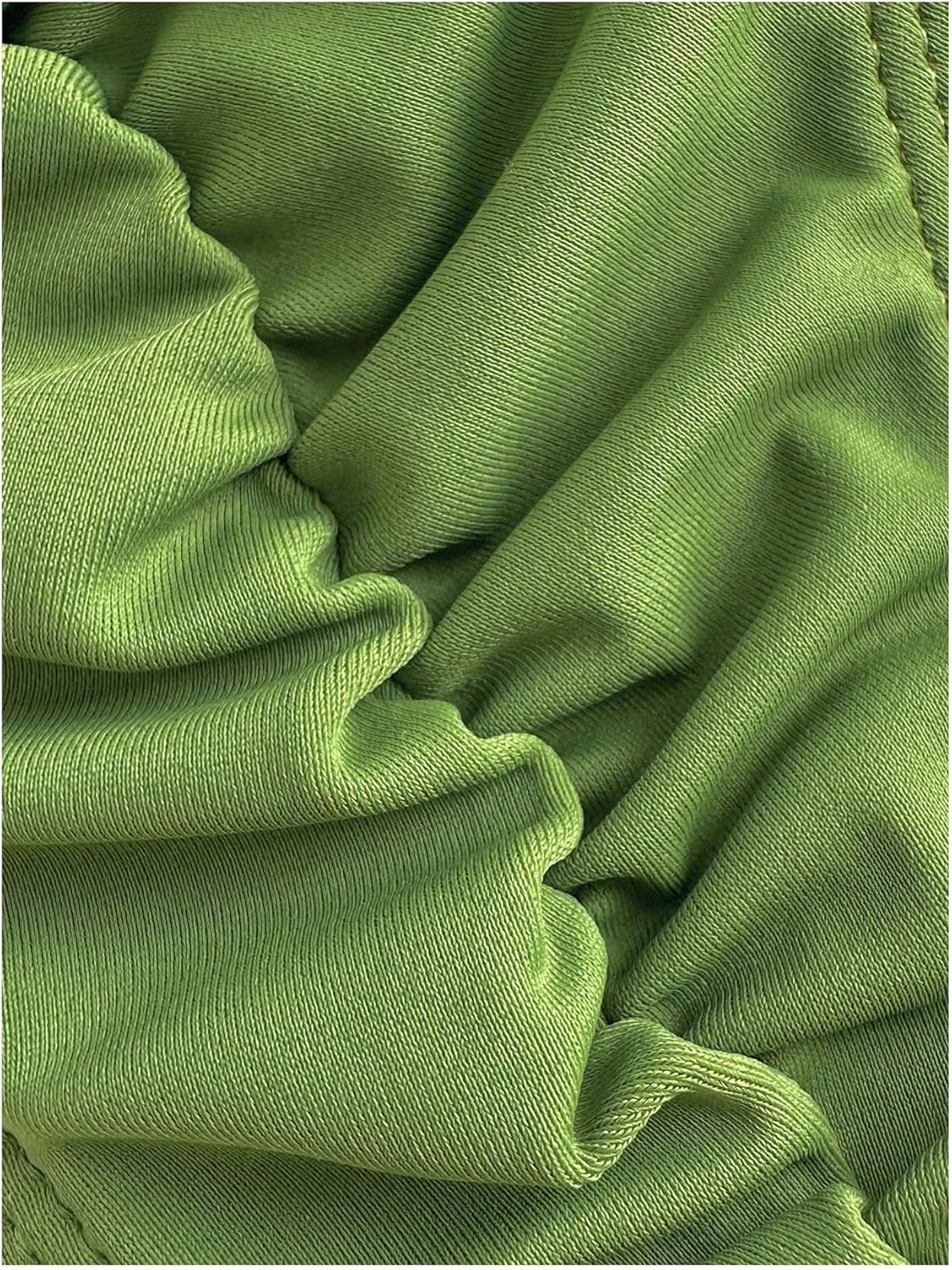 MakeMeChic Women's Two Piece Bikini Set Tie Side Ring Backless High Cut Bathing Suit Swimwear - Image 5