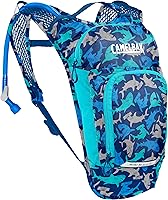 Vista 7 de CamelBak Mini M.U.L.E. - Mochila de hidratación para niños con depósito de 1,5 L para caminatas y ciclismo