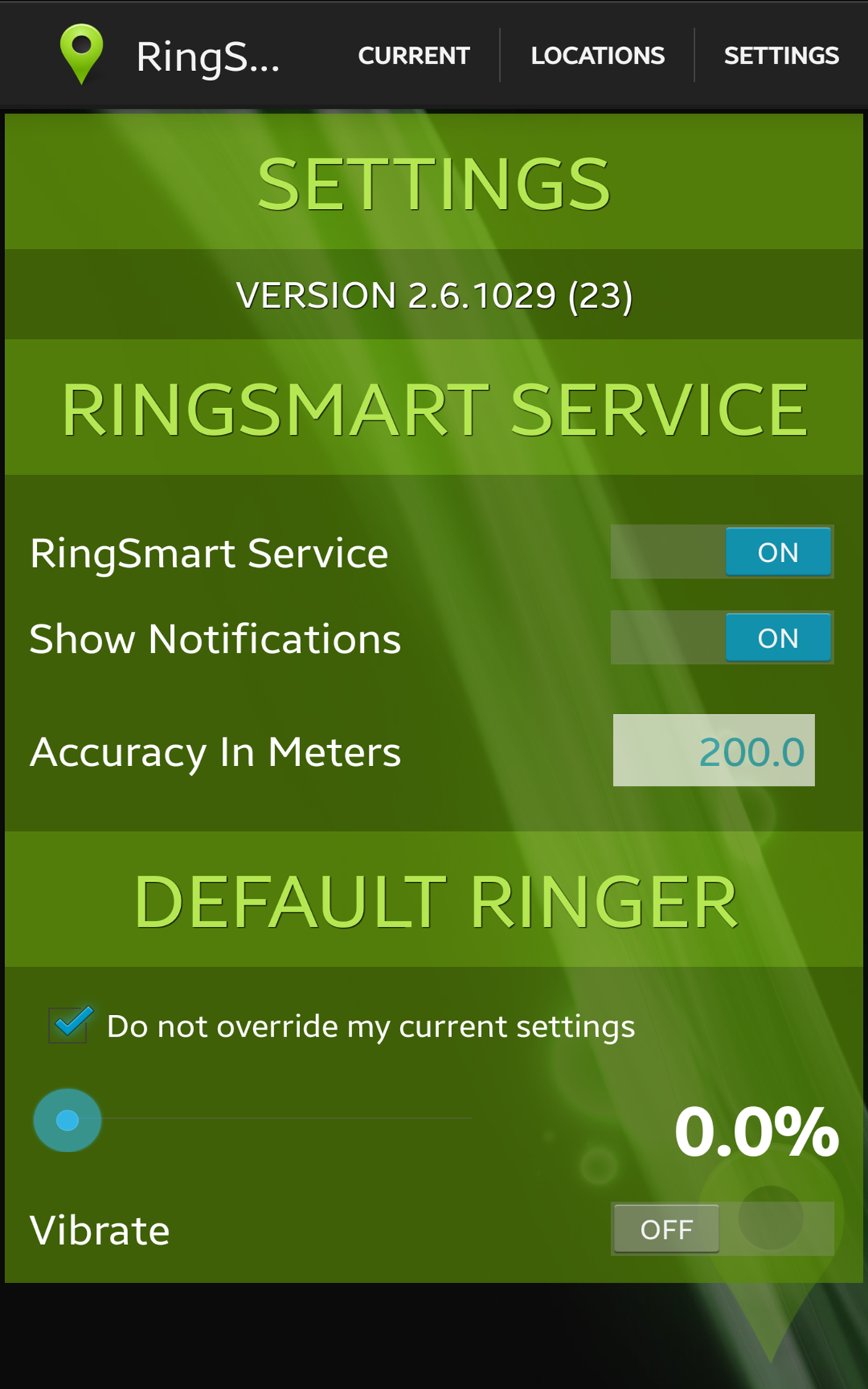RingSmart Ringer for Android