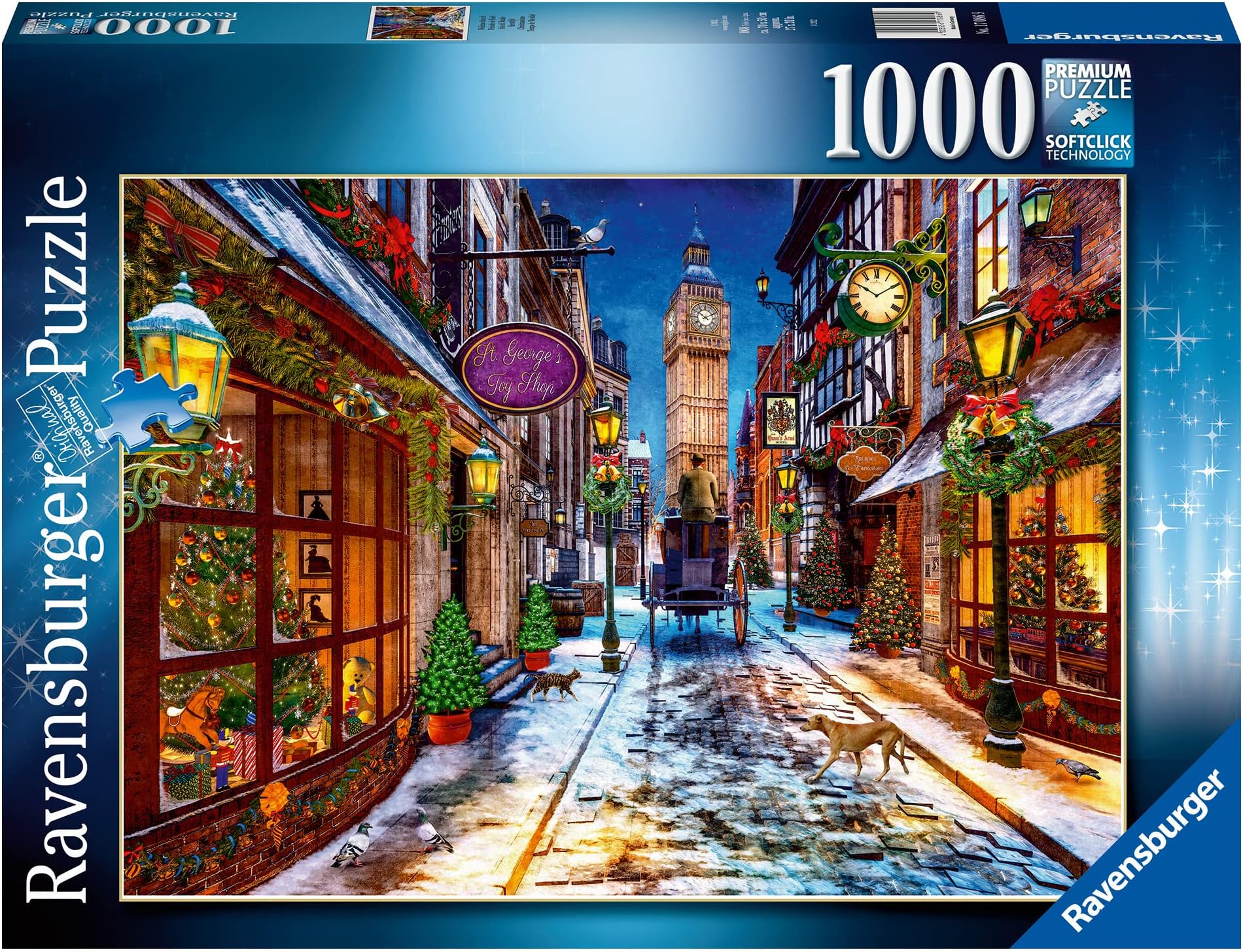 Ravensburger 1000 Piece Christmas Jigsaw Puzzle for Adults and Kids Age 12 Years Up - Christmastime