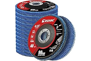 EZARC Flap Discs 4.5 for Metal Flap Sanding Disc