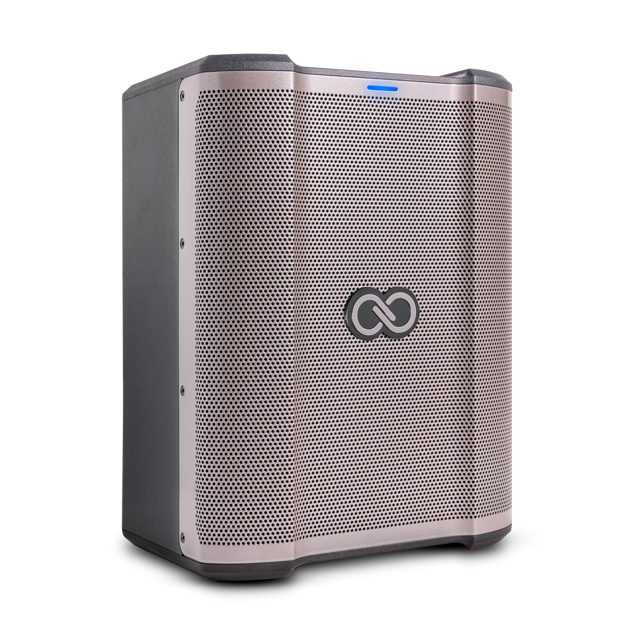 SHEERAN Special Edition Busker - PA portatile da 200 W con batteria ricaricabile, Bluetooth, mixer a 3 canali, effetti Alesis, app, ricarica USB