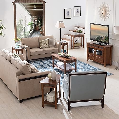 Vista 53 de Leick Home Beckett 24032 Beckett - Soporte de pasillo con estante para sala de estar, pasillo, entrada, antracita/peltre