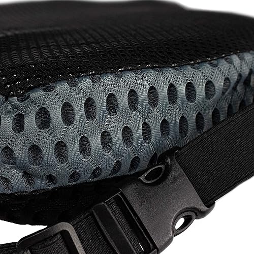 Miniatura 8 de Castle Knight - Cojín de asiento de espuma viscoelástica para aliviar el coxis y el dolor de espalda, almohada de asiento con corte de coxis para