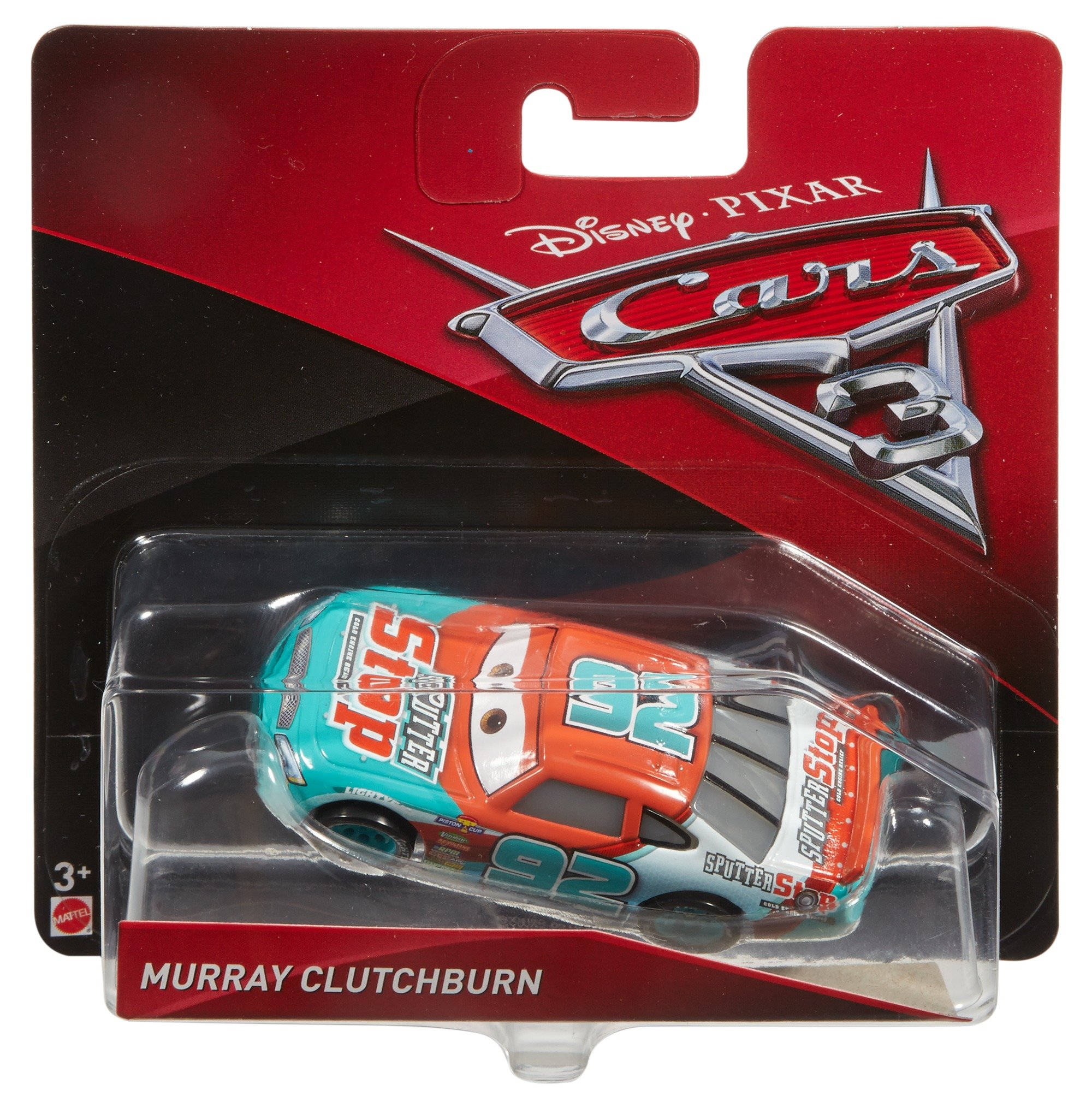 Disney Mattel Pixar Cars 3 - Checklane - Murray Clutchburn - Model