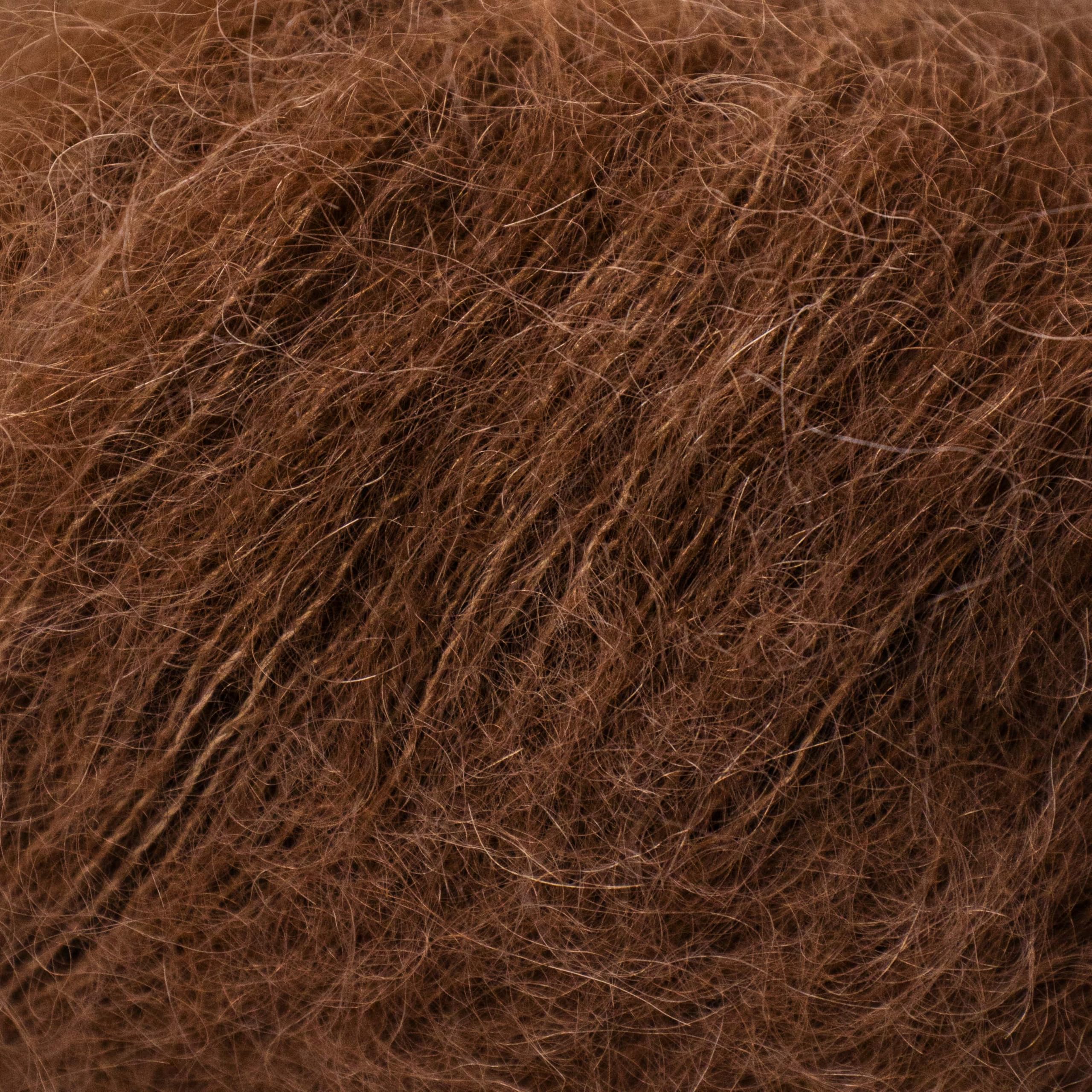 Set of 2 Soft Kid Mohair & Silk Yarn for Knitting & Crochet, 75% Mohair 25% Silk, 25g 210m - Image 2
