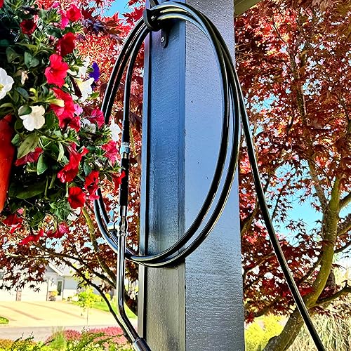 Miniatura 8 de Water Right 500 Series manguera de jardín de agua, alto caudal, Conexiones de latón, Berenjena