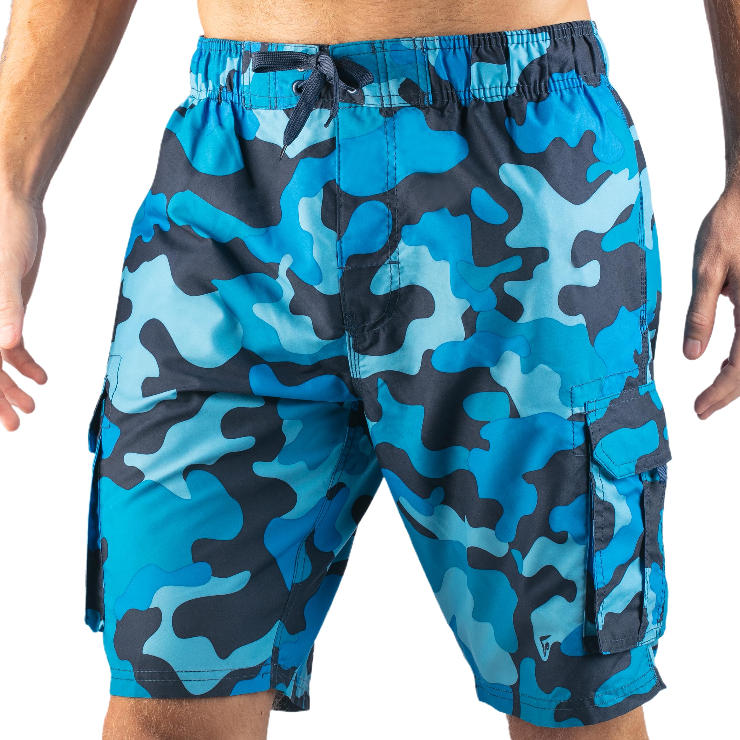 kanu surf Men's Camo Swim Trunk-picture-45