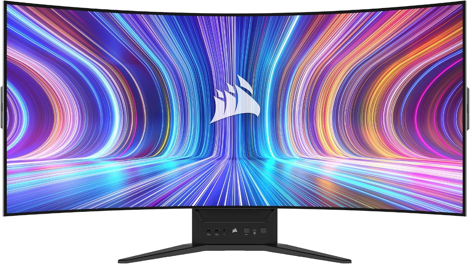 Corsair Xeneon Flex 45WQHD240 Gaming Monitor – 45-Inch OLED WQHD (3440 x 1440) Bendable Display, 240Hz Refresh Rate, 0.03ms GtG Response Time, NVIDIA G-SYNC Compatible, AMD FreeSync Premium Black Corsair Xeneon Flex 45WQHD240 Gaming Monitor – 45-Inch OLED WQHD (3440 x 1440) Bendable Display, 240Hz Refresh Rate, 0.03ms GtG Response Time, NVIDIA G-SYNC Compatible, AMD FreeSync Premium Black