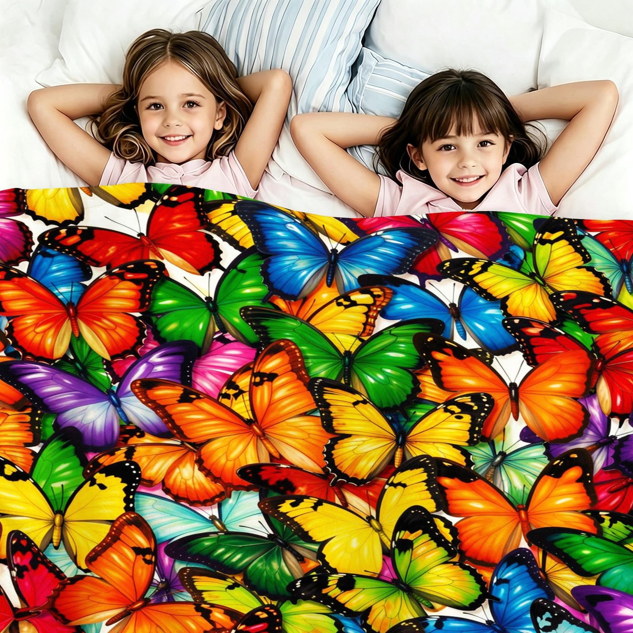 Manta Entretiempo Grande, Dibujo Multicolor, 220x240 cm, AQ6749