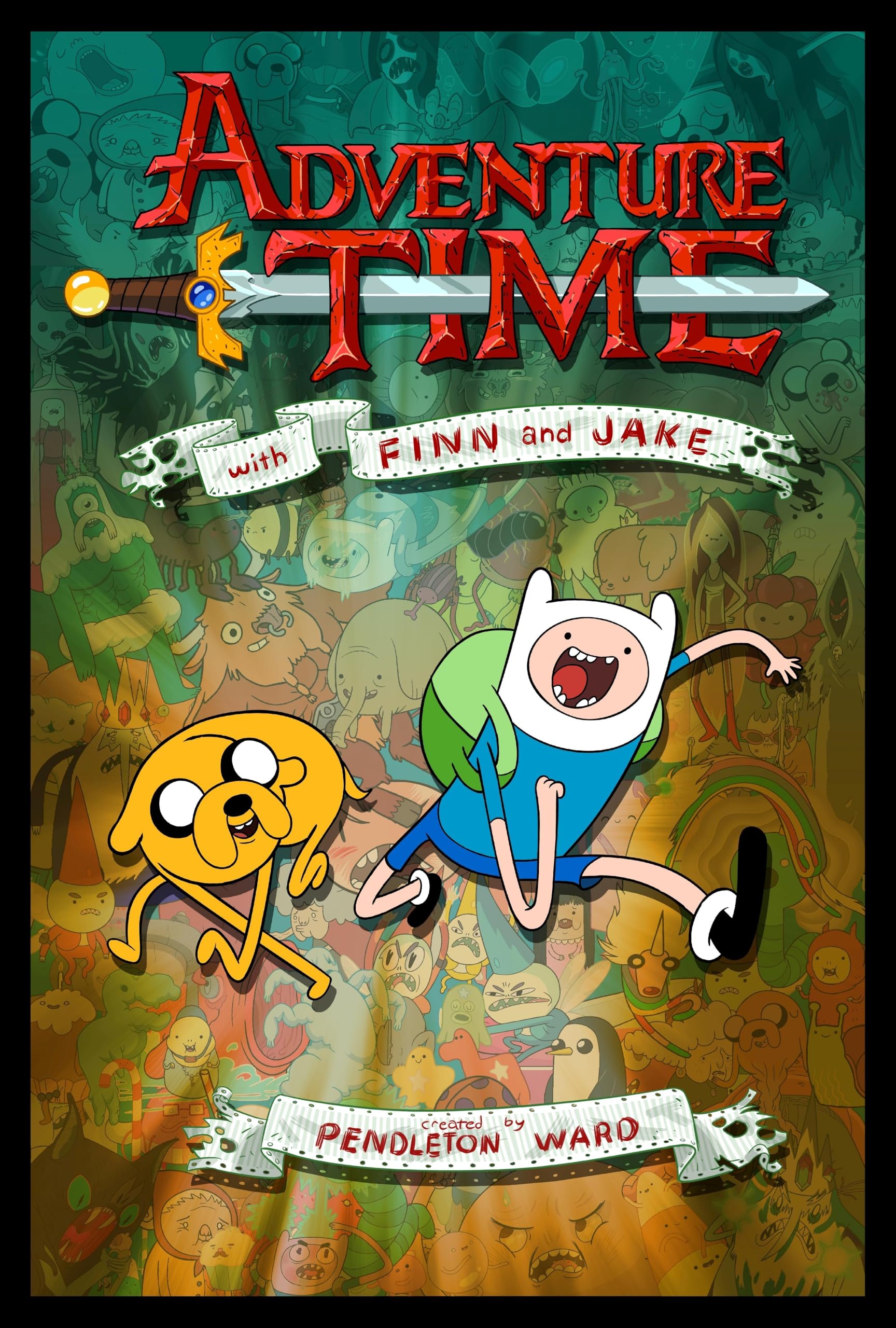Pixie Posters Multi Colour Adventure Time A3 Size Movie Poster Wall Art