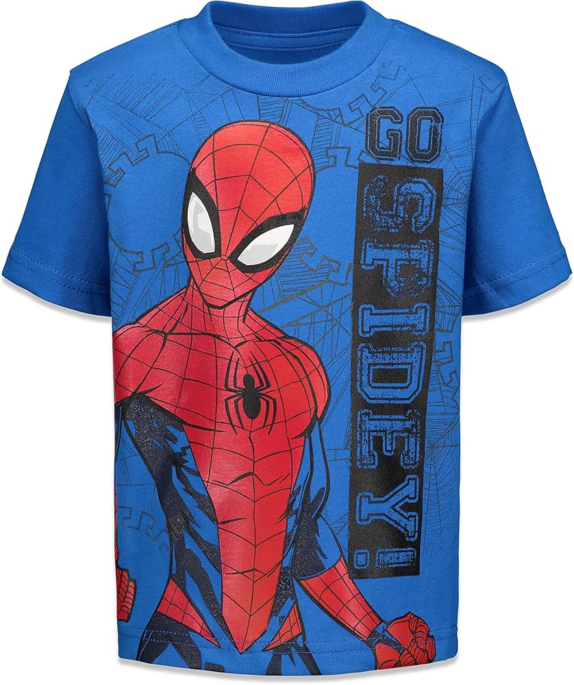 Childrens spiderman t shirts Clearance