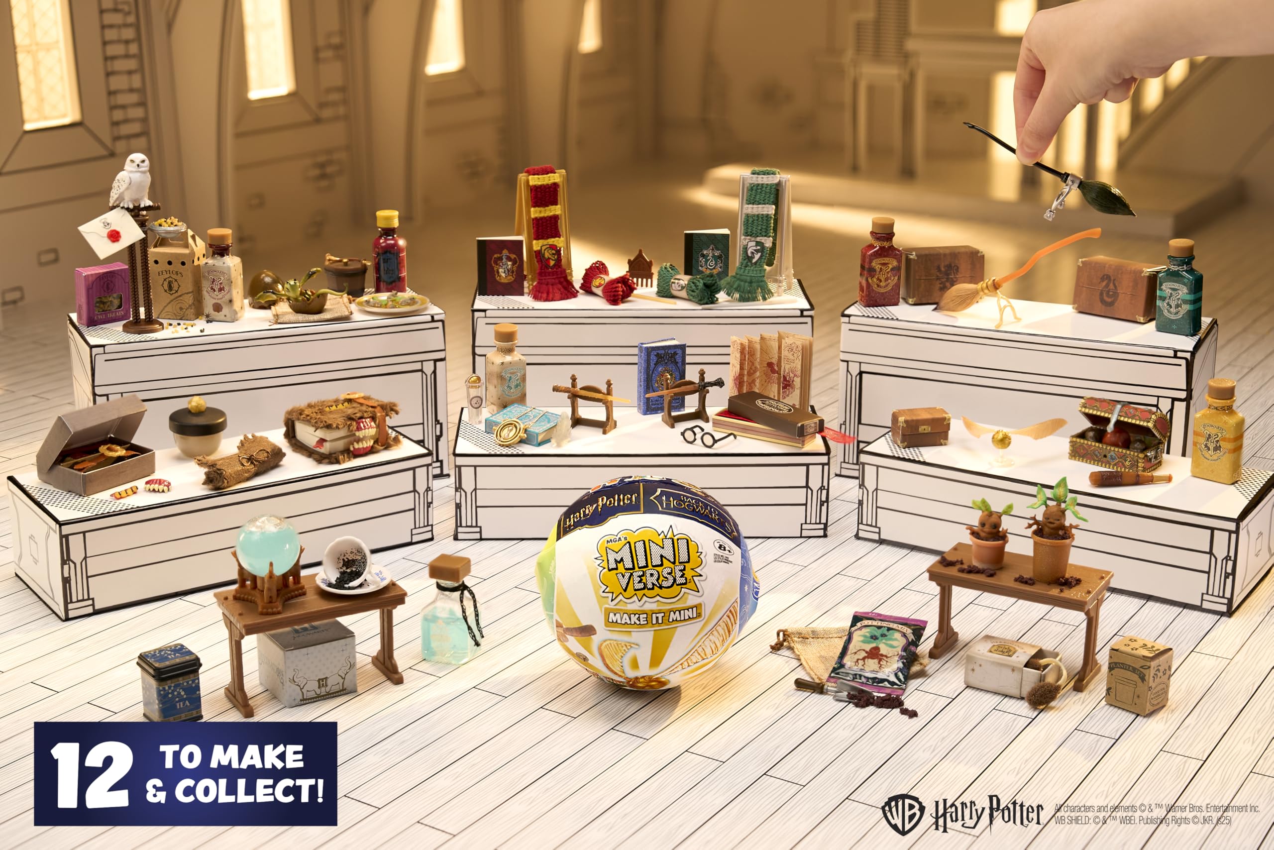 Amazon.co.jp: MGA's Miniverse Make It Mini Back to Hogwarts ハリー