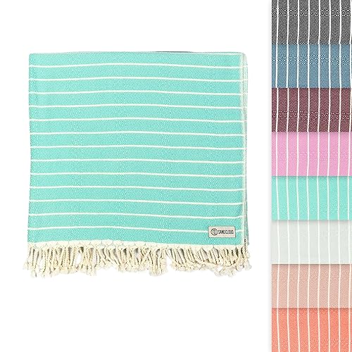 Sand Cloud Large Turkish Beach Towel - Sand Free -