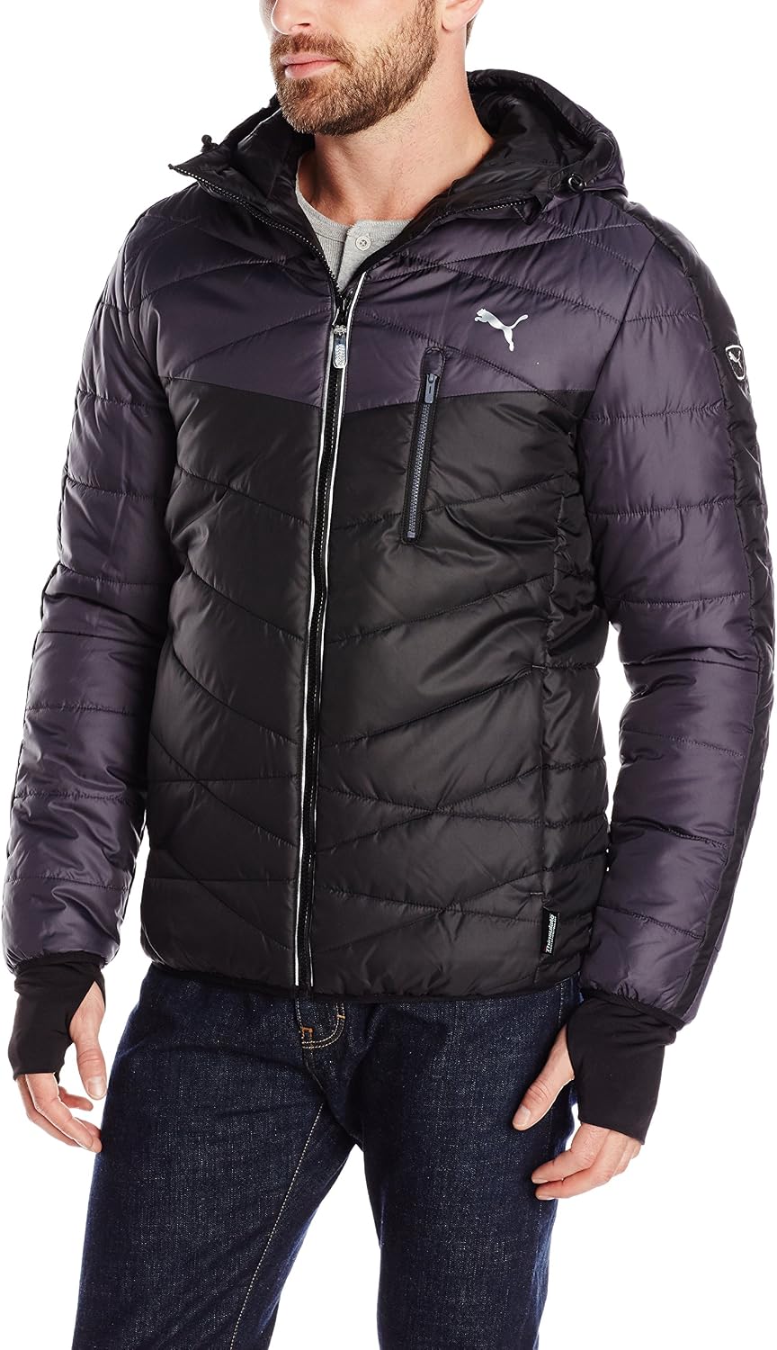 PUMA Men's Active Norway Jacket, Black/Periscope, M : Amazon.ca: Clothing,  Shoes \u0026 Accessories