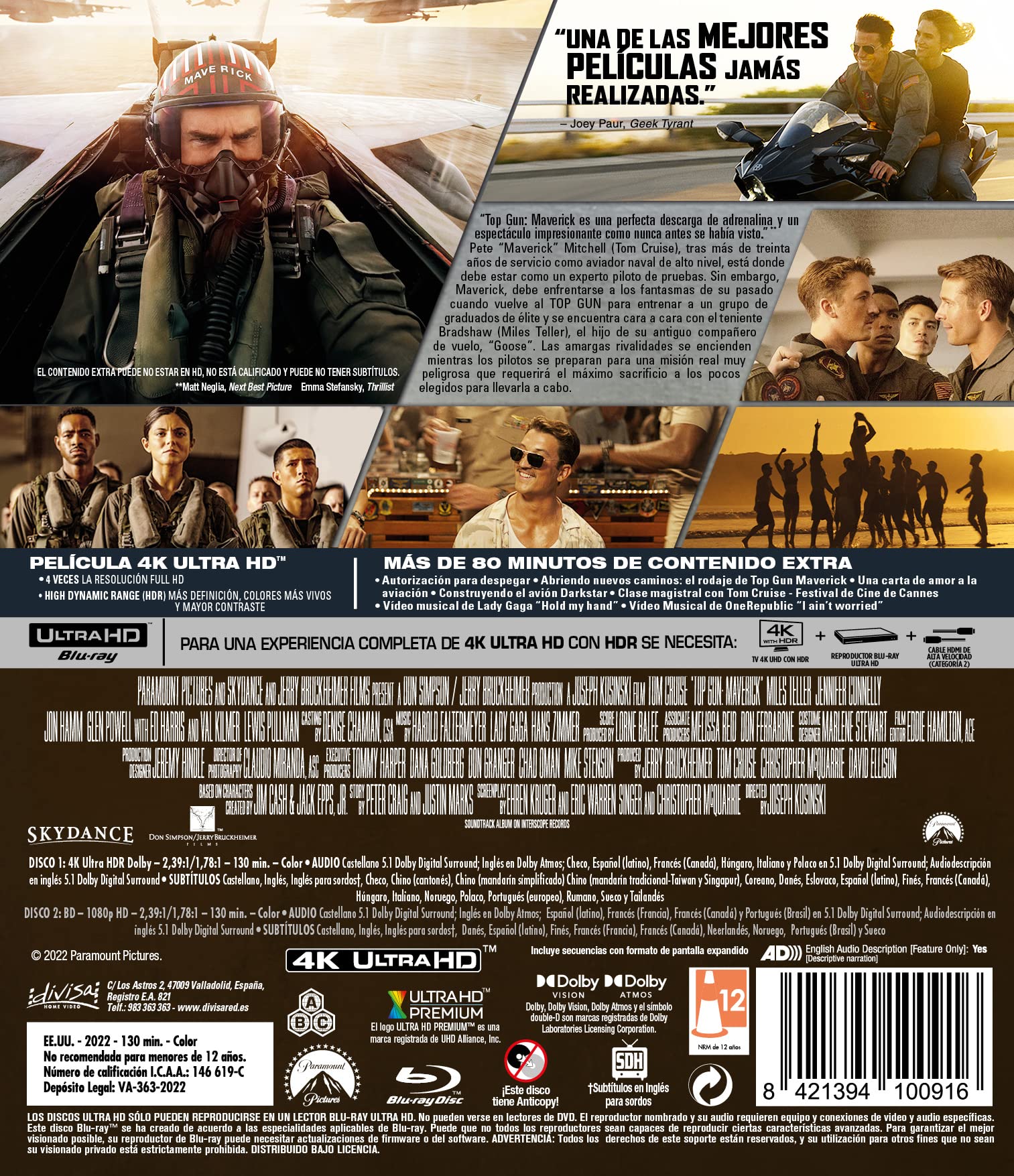 Top Gun Maverick (4K UHD) - BD