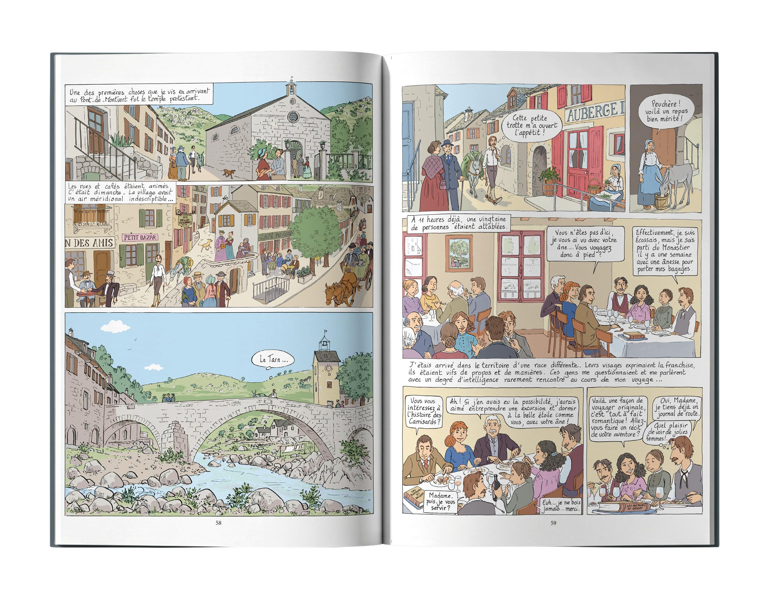 Voyage avec un âne dans les Cévennes