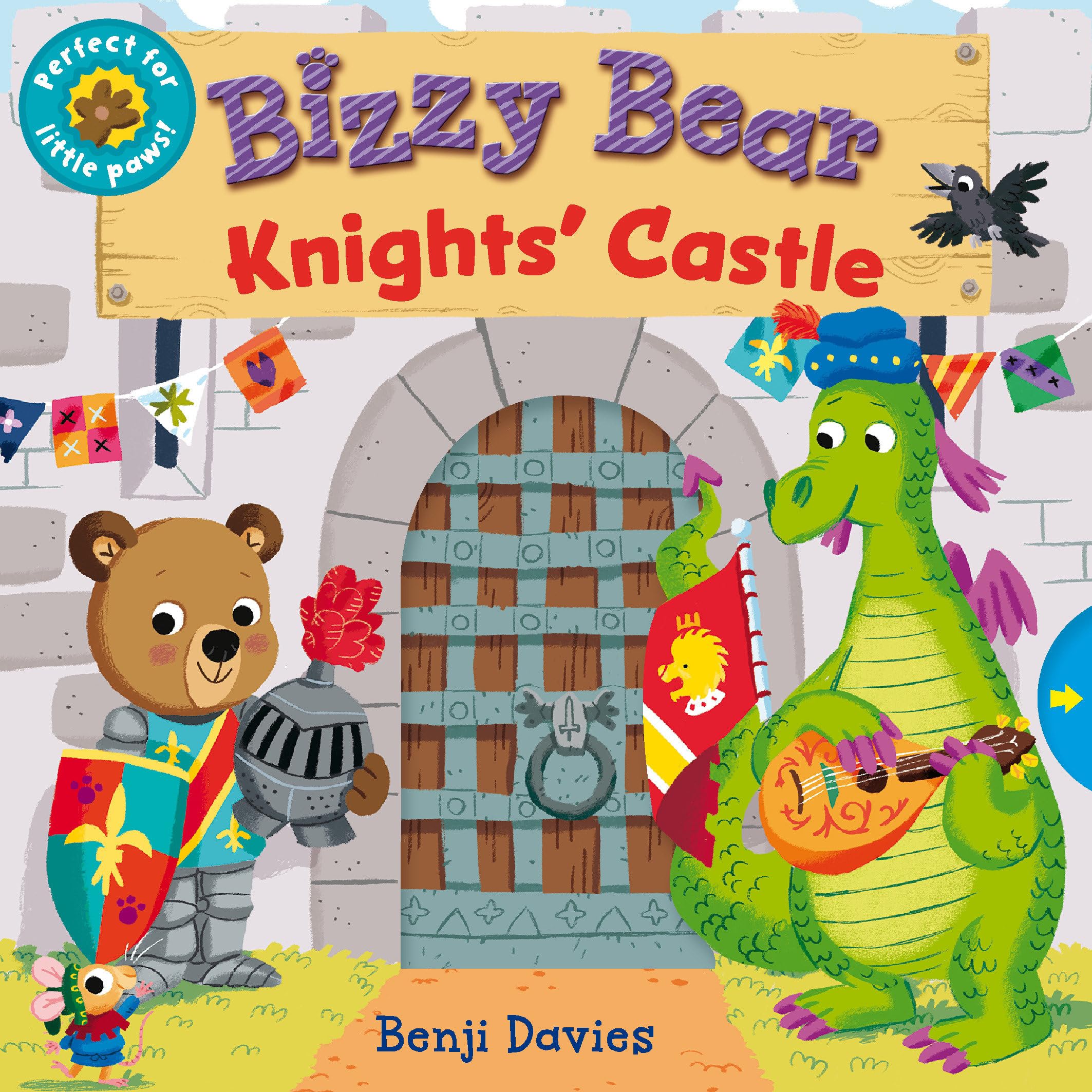 Bizzy Bear: Knights' Castle: (Interactive Medieval Board Book for Toddlers - With Sturdy Tabs and Slides to Push and Pull)