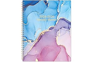 Calendars, Planners & Organizers 2024 At A Glance - Deluxe Monthly Planner...