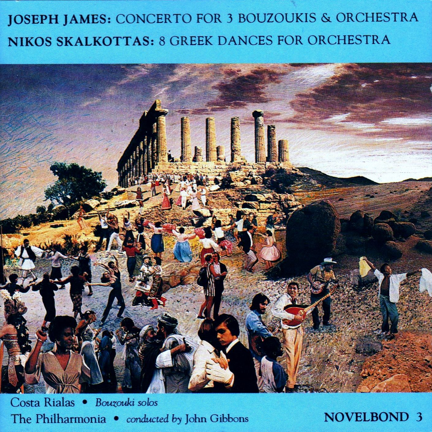 Converto for 3 Bouzoukis & Orch / 8 Greek Dances