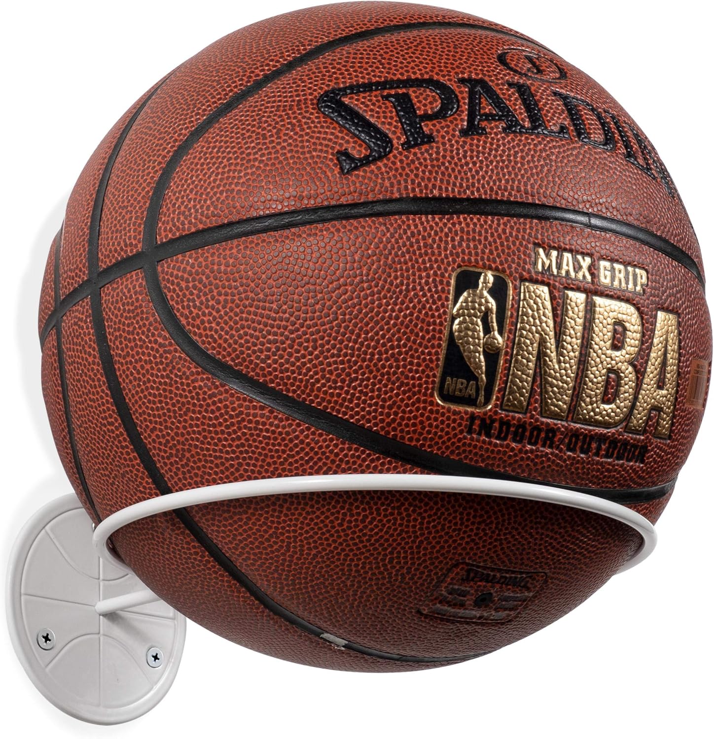 Wallniture Sporta Wall Mounted Sports Ball Holder Rack Display Storage Steel (Black): Home & Kitchen